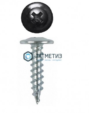 Саморез п/ш остр. 4,2x19  RAL 9005  (1000 шт/уп) |  «ТАТМЕТИЗ» Саморез п/ш остр. 4,2x19  RAL 9005  (1000 шт/уп) -  магазин крепежа «ТАТМЕТИЗ»