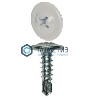 Саморез п/ш сверло 4,2x16  RAL 9006 |  «ТАТМЕТИЗ» Саморез п/ш сверло 4,2x16  RAL 9006 -  магазин крепежа «ТАТМЕТИЗ»