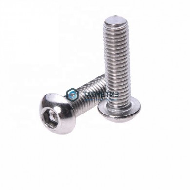 Винт 6х30 антив. с п/кр гол. аналог ISO 7380 с шестир. шлицем и штырьком нерж А2 |  «ТАТМЕТИЗ» Винт 6х30 антив. с п/кр гол. аналог ISO 7380 с шестир. шлицем и штырьком нерж А2 -  магазин крепежа «ТАТМЕТИЗ»