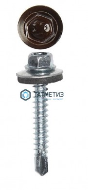 Саморез окраш.кров. 4,8х35 /8017/ DAXMER MS (10х250) |  «ТАТМЕТИЗ» Саморез окраш.кров. 4,8х35 /8017/ DAXMER MS (10х250) -  магазин крепежа «ТАТМЕТИЗ»