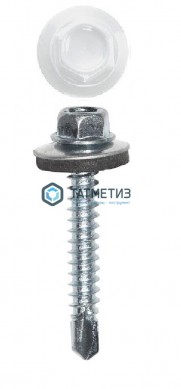 Саморез окраш.кров. 4,8х35 /9003/ DAXMER MS (10х250) |  «ТАТМЕТИЗ» Саморез окраш.кров. 4,8х35 /9003/ DAXMER MS (10х250) -  магазин крепежа «ТАТМЕТИЗ»