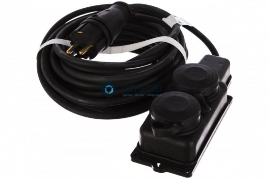 Удлинитель силовой 2х20м, КГ 3*1.5мм, 16 А, тип УХЗ-16, Россия // Denzel |  «ТАТМЕТИЗ» Удлинитель силовой 2х20м, КГ 3*1.5мм, 16 А, тип УХЗ-16, Россия // Denzel -  магазин крепежа «ТАТМЕТИЗ»