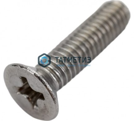 Винт потай DIN 965 А2  М 4х10 |  «ТАТМЕТИЗ» Винт потай DIN 965 А2  М 4х10 -  магазин крепежа «ТАТМЕТИЗ»