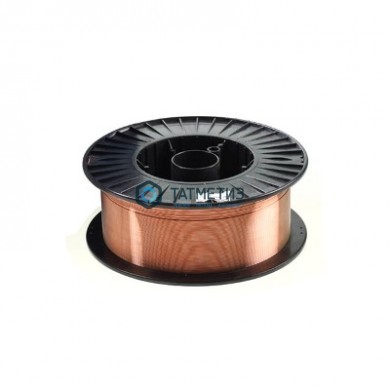 Проволока сварочная ф 0,8 мм на катушках по 5 кг DEKA |  «ТАТМЕТИЗ» Проволока сварочная ф 0,8 мм на катушках по 5 кг DEKA -  магазин крепежа «ТАТМЕТИЗ»