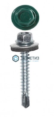 Саморез окраш.кров. 4,8х35 /6026/ DAXMER MS (10х250) |  «ТАТМЕТИЗ» Саморез окраш.кров. 4,8х35 /6026/ DAXMER MS (10х250) -  магазин крепежа «ТАТМЕТИЗ»