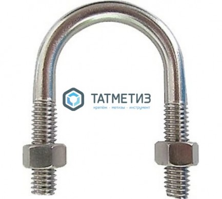 U-образный болт ДИН 3570 А2 A 38 |  «ТАТМЕТИЗ» U-образный болт ДИН 3570 А2 A 38 -  магазин крепежа «ТАТМЕТИЗ»