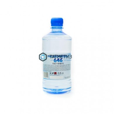 Растворитель 646 ГОСТ ПЭТ 0,5л / 24 ДИНАМИКА |  «ТАТМЕТИЗ» Растворитель 646 ГОСТ ПЭТ 0,5л / 24 ДИНАМИКА -  магазин крепежа «ТАТМЕТИЗ»
