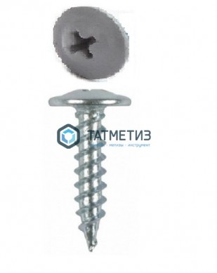 Саморез п/ш остр. 4,2x19  RAL 7024  (1000 шт/уп) |  «ТАТМЕТИЗ» Саморез п/ш остр. 4,2x19  RAL 7024  (1000 шт/уп) -  магазин крепежа «ТАТМЕТИЗ»