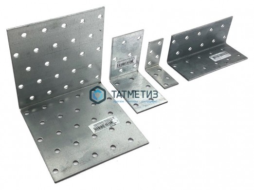 Крепежный уголок KU  50x50x60х2,0 мм |  «ТАТМЕТИЗ» Крепежный уголок KU  50x50x60х2,0 мм -  магазин крепежа «ТАТМЕТИЗ»