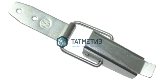 Замок накидной L-130 цинк |  «ТАТМЕТИЗ» Замок накидной L-130 цинк -  магазин крепежа «ТАТМЕТИЗ»