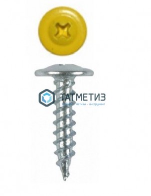 Саморез п/ш остр. 4,2x16  RAL 1018  (1000 шт/уп) |  «ТАТМЕТИЗ» Саморез п/ш остр. 4,2x16  RAL 1018  (1000 шт/уп) -  магазин крепежа «ТАТМЕТИЗ»