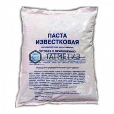 Известковая паста 20 кг. мешок |  «ТАТМЕТИЗ» Известковая паста 20 кг. мешок -  магазин крепежа «ТАТМЕТИЗ»