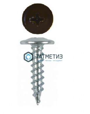 Саморез п/ш остр. 4,2x19  RAL 8017  (1000 шт/уп) DR -  магазин крепежа «ТАТМЕТИЗ»