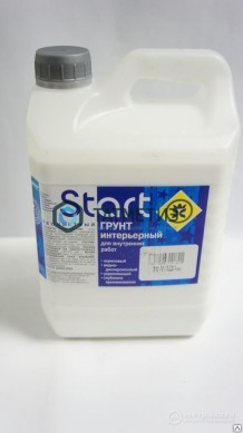 Грунт интерьерный СТАРТ  3 л./6 |  «ТАТМЕТИЗ» Грунт интерьерный СТАРТ  3 л./6 -  магазин крепежа «ТАТМЕТИЗ»