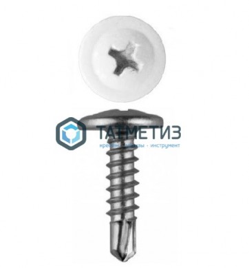 Саморез п/ш сверло 4,2x51  RAL 9003 |  «ТАТМЕТИЗ» Саморез п/ш сверло 4,2x51  RAL 9003 -  магазин крепежа «ТАТМЕТИЗ»