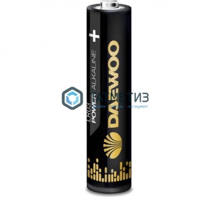 Батарейка алкалиновая тип AAA / LR03 1.5В POWER Pack-12 (уп.12шт) DAEWOO |  «ТАТМЕТИЗ» Батарейка алкалиновая тип AAA / LR03 1.5В POWER Pack-12 (уп.12шт) DAEWOO -  магазин крепежа «ТАТМЕТИЗ»