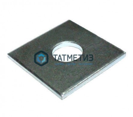 Шайба 16х120х120 с отв.ф32 мм |  «ТАТМЕТИЗ» Шайба 16х120х120 с отв.ф32 мм -  магазин крепежа «ТАТМЕТИЗ»