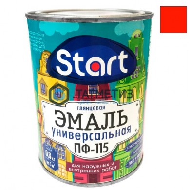 Эмаль ПФ-115  КРАСНАЯ  0,8 кг-. /14 СТАРТ |  «ТАТМЕТИЗ» Эмаль ПФ-115  КРАСНАЯ  0,8 кг-. /14 СТАРТ -  магазин крепежа «ТАТМЕТИЗ»