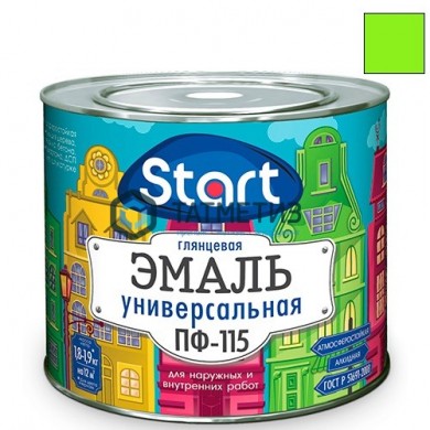 Эмаль ПФ-115  САЛАТНАЯ  1,8 кг-. /6 СТАРТ |  «ТАТМЕТИЗ» Эмаль ПФ-115  САЛАТНАЯ  1,8 кг-. /6 СТАРТ -  магазин крепежа «ТАТМЕТИЗ»