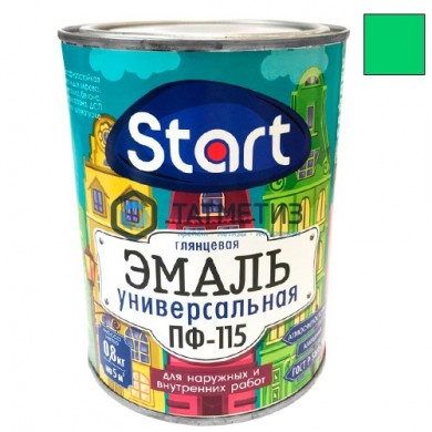 Эмаль ПФ-115  ЯРКО-ЗЕЛЕНАЯ  0,8 кг-. /14 СТАРТ |  «ТАТМЕТИЗ» Эмаль ПФ-115  ЯРКО-ЗЕЛЕНАЯ  0,8 кг-. /14 СТАРТ -  магазин крепежа «ТАТМЕТИЗ»