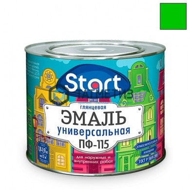 Эмаль ПФ-115  ЯРКО-ЗЕЛЕНАЯ  1,8 кг-. /6 СТАРТ |  «ТАТМЕТИЗ» Эмаль ПФ-115  ЯРКО-ЗЕЛЕНАЯ  1,8 кг-. /6 СТАРТ -  магазин крепежа «ТАТМЕТИЗ»