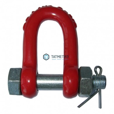 Скоба такелажная 10 мм (3,15т) GM049-G8 |  «ТАТМЕТИЗ» Скоба такелажная 10 мм (3,15т) GM049-G8 -  магазин крепежа «ТАТМЕТИЗ»