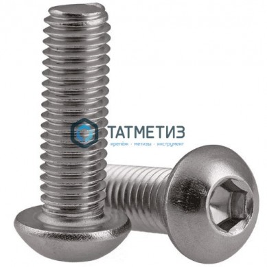 Винт ISO 7380 А2 M 6х35 |  «ТАТМЕТИЗ» Винт ISO 7380 А2 M 6х35 -  магазин крепежа «ТАТМЕТИЗ»