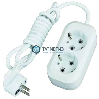 Удлинитель бытовой 2х2м с заземлением 16А Универсал |  «ТАТМЕТИЗ» Удлинитель бытовой 2х2м с заземлением 16А Универсал -  магазин крепежа «ТАТМЕТИЗ»