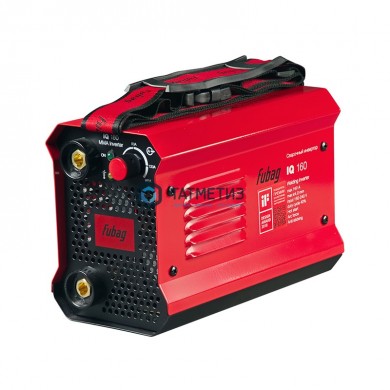 Инвертор сварочный IQ 160 (макс.ток 160А_ПВ 40%_раб.напряжение 150-240В) FUBAG |  «ТАТМЕТИЗ» Инвертор сварочный IQ 160 (макс.ток 160А_ПВ 40%_раб.напряжение 150-240В) FUBAG -  магазин крепежа «ТАТМЕТИЗ»