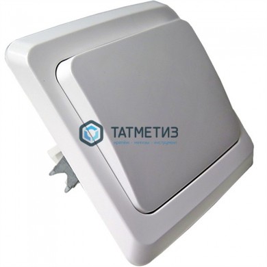 Выключатель 1-кл. СП Этюд 10А бел. SchE BC10-001B |  «ТАТМЕТИЗ» Выключатель 1-кл. СП Этюд 10А бел. SchE BC10-001B -  магазин крепежа «ТАТМЕТИЗ»