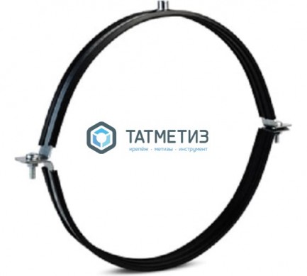 Хомут для воздуховодов D 800мм с уплотнителем М10 |  «ТАТМЕТИЗ» Хомут для воздуховодов D 800мм с уплотнителем М10 -  магазин крепежа «ТАТМЕТИЗ»