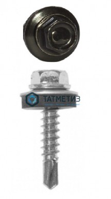 Саморез окраш.кров. 5,5х19 /9005/ DAXMER M (4000 шт/уп) |  «ТАТМЕТИЗ» Саморез окраш.кров. 5,5х19 /9005/ DAXMER M (4000 шт/уп) -  магазин крепежа «ТАТМЕТИЗ»