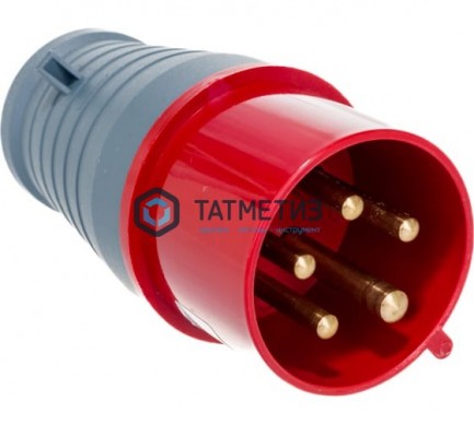 Эл.вилка кабельная 380В, 32А 3Р+N+Е IP44 переносная |  «ТАТМЕТИЗ» Эл.вилка кабельная 380В, 32А 3Р+N+Е IP44 переносная -  магазин крепежа «ТАТМЕТИЗ»