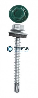 Саморез окраш.кров. 4,8х50 (51) /6026/  (150 шт/уп)  ТК |  «ТАТМЕТИЗ» Саморез окраш.кров. 4,8х50 (51) /6026/  (150 шт/уп)  ТК -  магазин крепежа «ТАТМЕТИЗ»