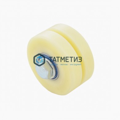 Ролик КАПРОЛОН d 70мм под ПОЛОСУ |  «ТАТМЕТИЗ» Ролик КАПРОЛОН d 70мм под ПОЛОСУ -  магазин крепежа «ТАТМЕТИЗ»