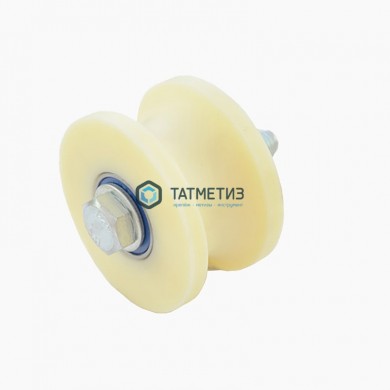 Ролик КАПРОЛОН d 70мм под ТРУБУ d.3/4" (25мм) |  «ТАТМЕТИЗ» Ролик КАПРОЛОН d 70мм под ТРУБУ d.3/4" (25мм) -  магазин крепежа «ТАТМЕТИЗ»