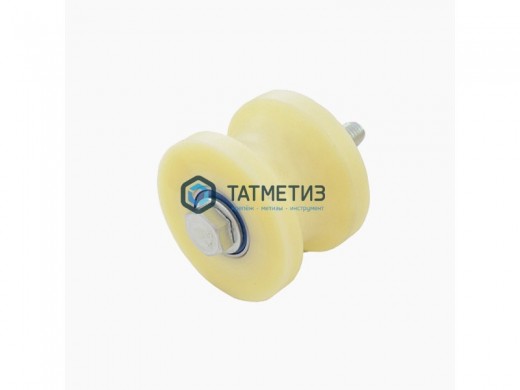 Ролик КАПРОЛОН d 70мм под ТРУБУ d.40мм |  «ТАТМЕТИЗ» Ролик КАПРОЛОН d 70мм под ТРУБУ d.40мм -  магазин крепежа «ТАТМЕТИЗ»