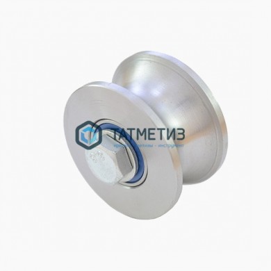 Ролик МЕТАЛ. d.65 под ТРУБУ d. 1" (30мм) |  «ТАТМЕТИЗ» Ролик МЕТАЛ. d.65 под ТРУБУ d. 1" (30мм) -  магазин крепежа «ТАТМЕТИЗ»