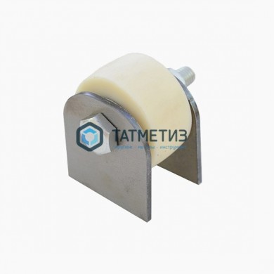 Ролик КАПРОЛОН d 50мм ГЛАДКИЙ на ПЛАСТИНАХ |  «ТАТМЕТИЗ» Ролик КАПРОЛОН d 50мм ГЛАДКИЙ на ПЛАСТИНАХ -  магазин крепежа «ТАТМЕТИЗ»