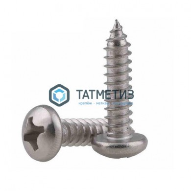 Саморез DIN7981 п/кр кр.шлиц 2,2 х 6,5 А2 нерж. |  «ТАТМЕТИЗ» Саморез DIN7981 п/кр кр.шлиц 2,2 х 6,5 А2 нерж. -  магазин крепежа «ТАТМЕТИЗ»
