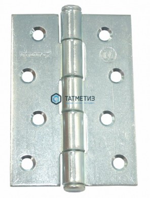 Петля накладная ПН5-100 цинк |  «ТАТМЕТИЗ» Петля накладная ПН5-100 цинк -  магазин крепежа «ТАТМЕТИЗ»