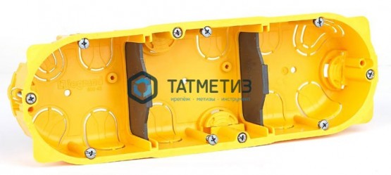 Коробка встр. для сух. перегор. 3п глуб. 40мм Batibox Leg 080043 |  «ТАТМЕТИЗ» Коробка встр. для сух. перегор. 3п глуб. 40мм Batibox Leg 080043 -  магазин крепежа «ТАТМЕТИЗ»