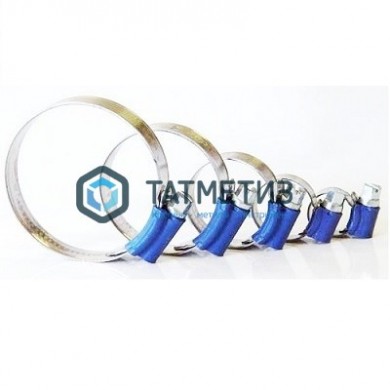 Хомут червячный тип АВА, цинк W1, 110-130 мм (10 шт) |  «ТАТМЕТИЗ» Хомут червячный тип АВА, цинк W1, 110-130 мм (10 шт) -  магазин крепежа «ТАТМЕТИЗ»