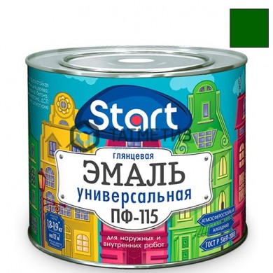 Эмаль ПФ-115  ЗЕЛЕНАЯ  1,8 кг-. /6 СТАРТ |  «ТАТМЕТИЗ» Эмаль ПФ-115  ЗЕЛЕНАЯ  1,8 кг-. /6 СТАРТ -  магазин крепежа «ТАТМЕТИЗ»
