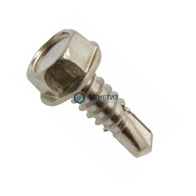 Саморез DIN7504 К А2 6гр головка с п/ш, сверло 5,5 х 90 |  «ТАТМЕТИЗ» Саморез DIN7504 К А2 6гр головка с п/ш, сверло 5,5 х 90 -  магазин крепежа «ТАТМЕТИЗ»