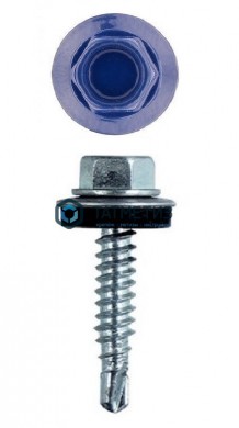 Саморез окраш.кров. 5,5х25 /5002/  (250 шт/уп)  ОМАХ |  «ТАТМЕТИЗ» Саморез окраш.кров. 5,5х25 /5002/  (250 шт/уп)  ОМАХ -  магазин крепежа «ТАТМЕТИЗ»