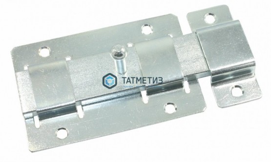 Задвижка дверная ЗД-02 цинк |  «ТАТМЕТИЗ» Задвижка дверная ЗД-02 цинк -  магазин крепежа «ТАТМЕТИЗ»
