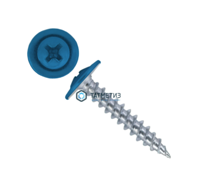 Саморез п/ш остр. 4,2x19  RAL 5012  (1000 шт/уп) |  «ТАТМЕТИЗ» Саморез п/ш остр. 4,2x19  RAL 5012  (1000 шт/уп) -  магазин крепежа «ТАТМЕТИЗ»