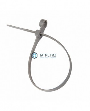 Хомут-стяжка нейлон  250 х 3,6  (100 шт/уп)  REXANT серый |  «ТАТМЕТИЗ» Хомут-стяжка нейлон  250 х 3,6  (100 шт/уп)  REXANT серый -  магазин крепежа «ТАТМЕТИЗ»