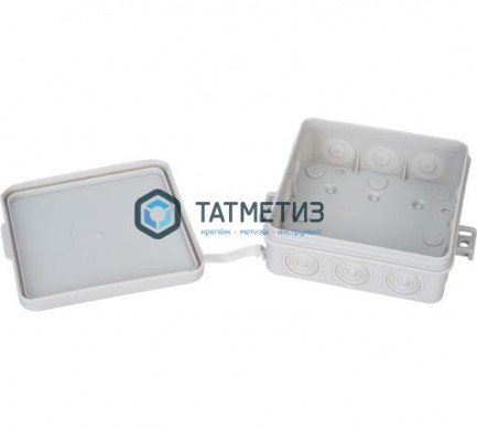 Коробка распр. ОП 87х87х31мм, IP54, открытая, HEGEL |  «ТАТМЕТИЗ» Коробка распр. ОП 87х87х31мм, IP54, открытая, HEGEL -  магазин крепежа «ТАТМЕТИЗ»